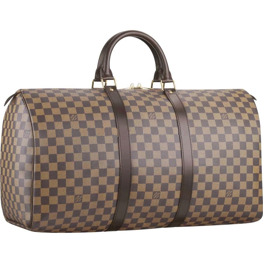 Best Replica Louis Vuitton Keepall 50 Damier Ebene Canvas N41427